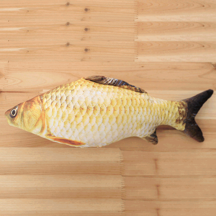 예펫 고양이 캣닢 쿠션 장난감 물고기 생선 모양 인형